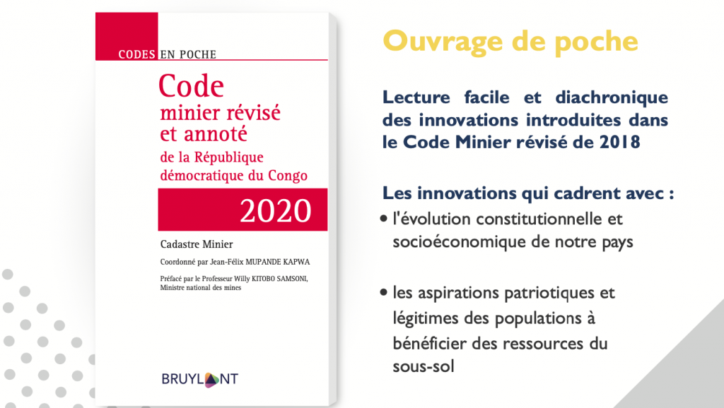 The Mining Cadastre presents the "Revised and Annotated Mining Code of